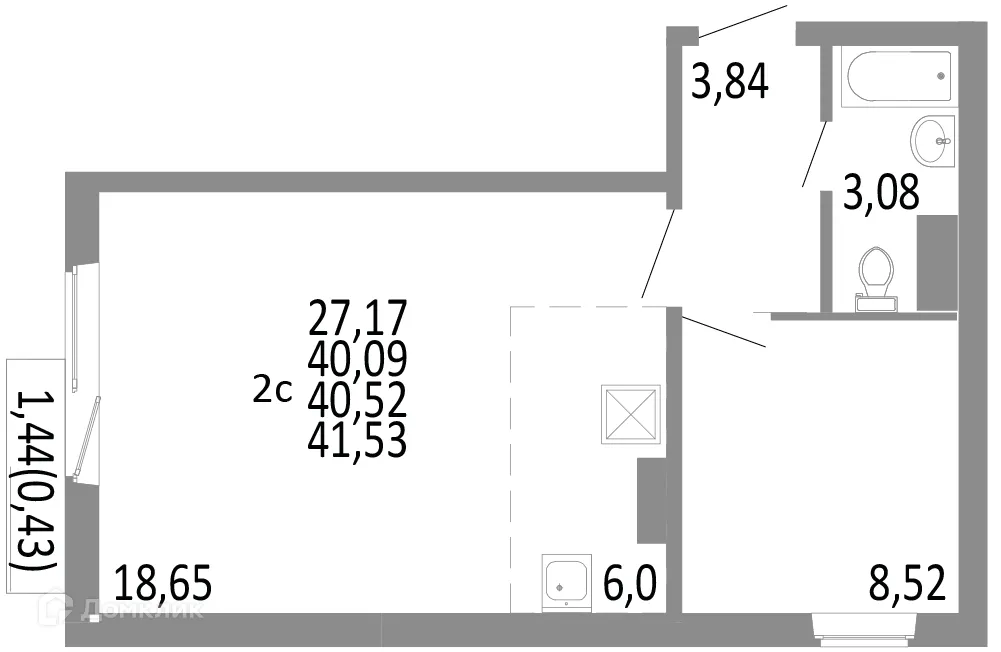 Фото квартиры в ЖК НИКС ЛАЙН на Блюхера
