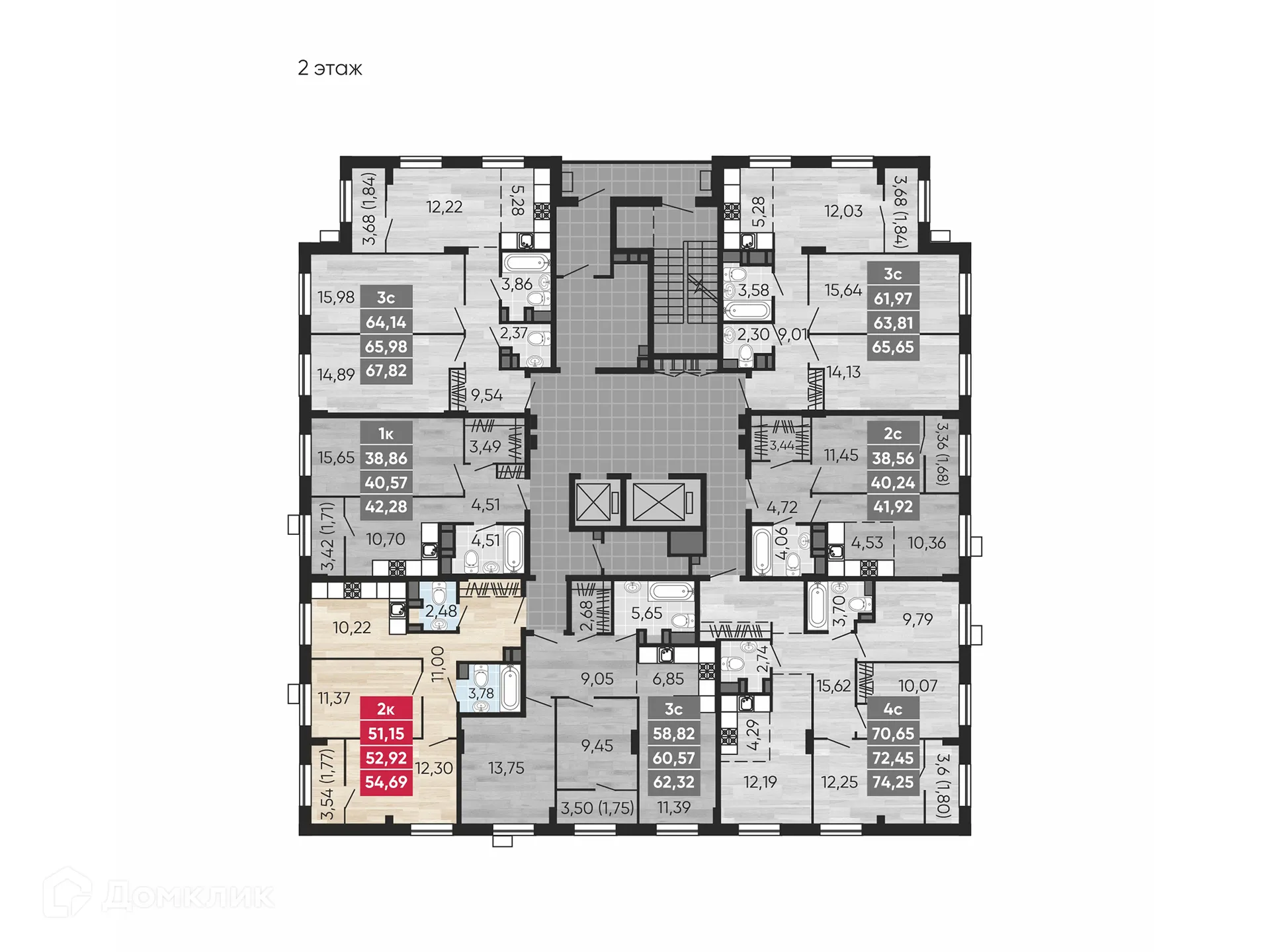 Фото квартиры в ЖК Равный