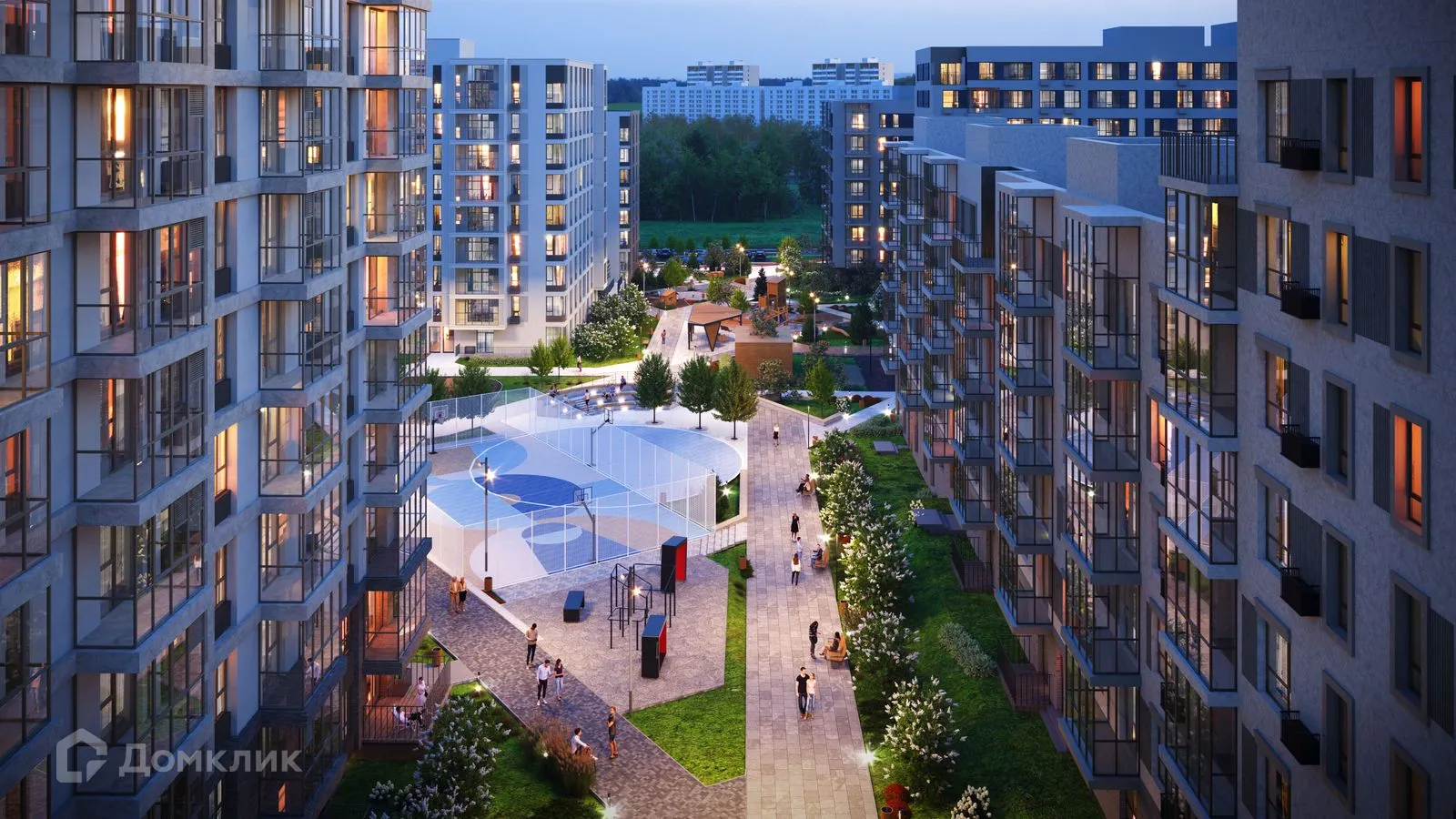 Фото квартиры в ЖК Квартал "Клевер"