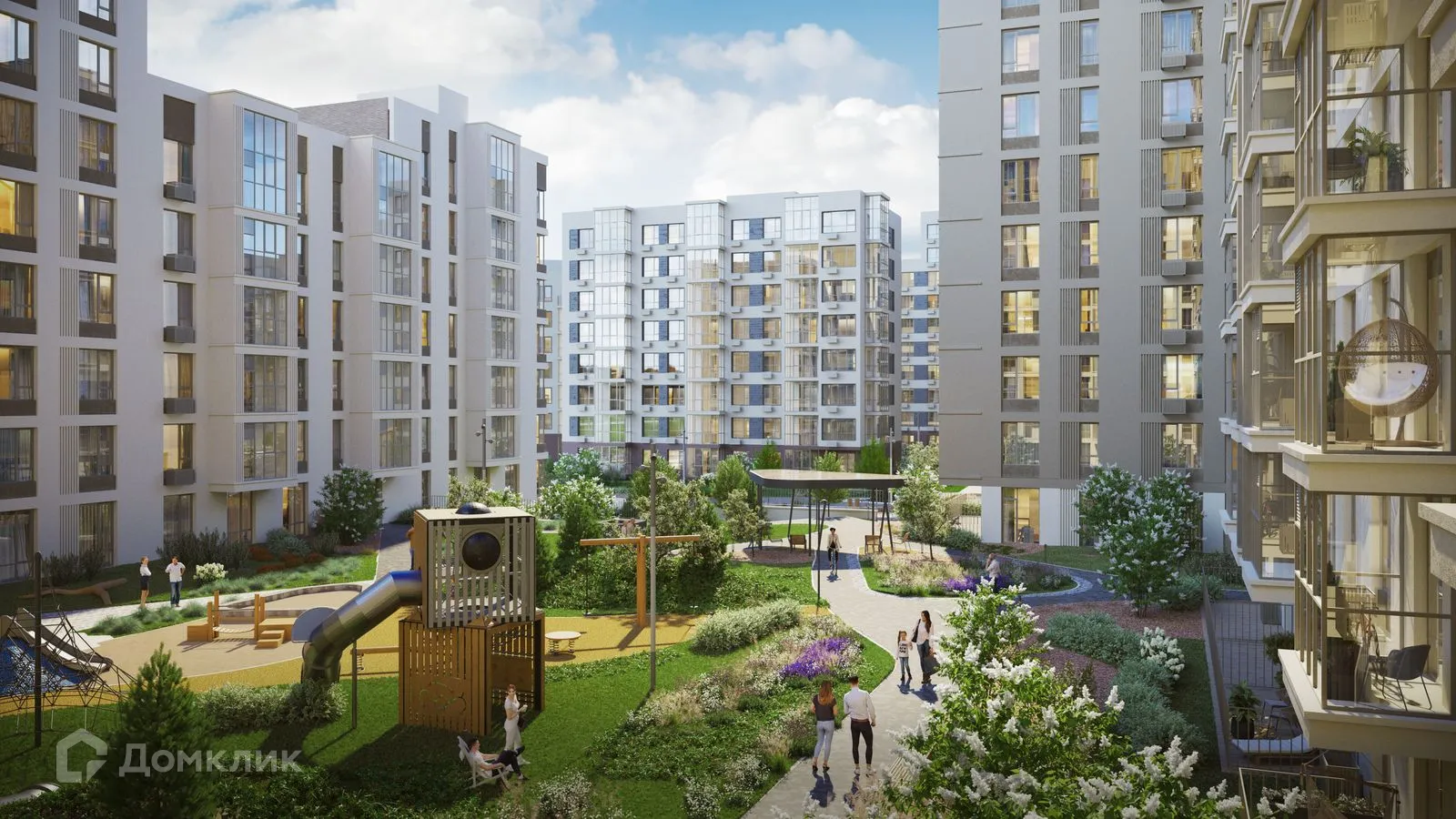 Фото квартиры в ЖК Квартал "Клевер"