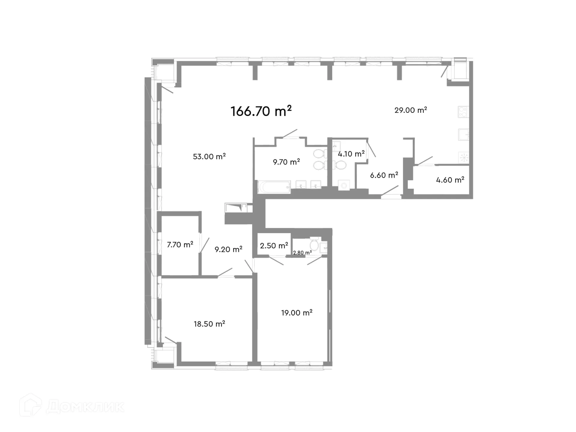 Фото квартиры в ЖК НИКС Про на Лесопарковой