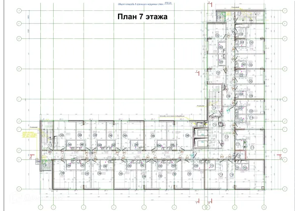 Планировка 1 комн. в ЖК Sunterra (Сантерра)