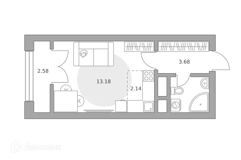 Фото квартиры в ЖК Пехра