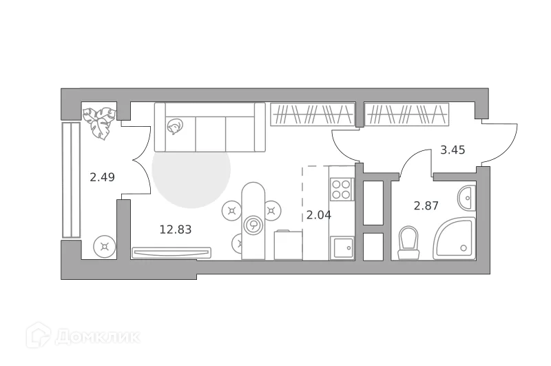Фото квартиры в ЖК Пехра