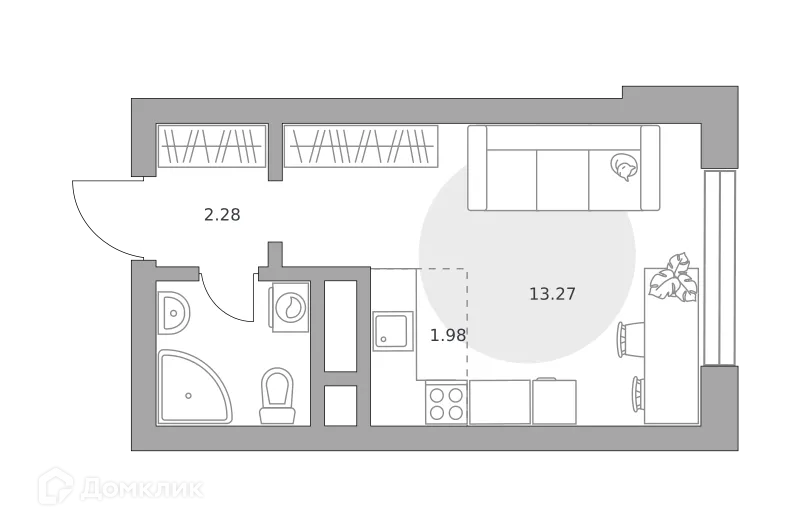 Фото квартиры в ЖК Пехра