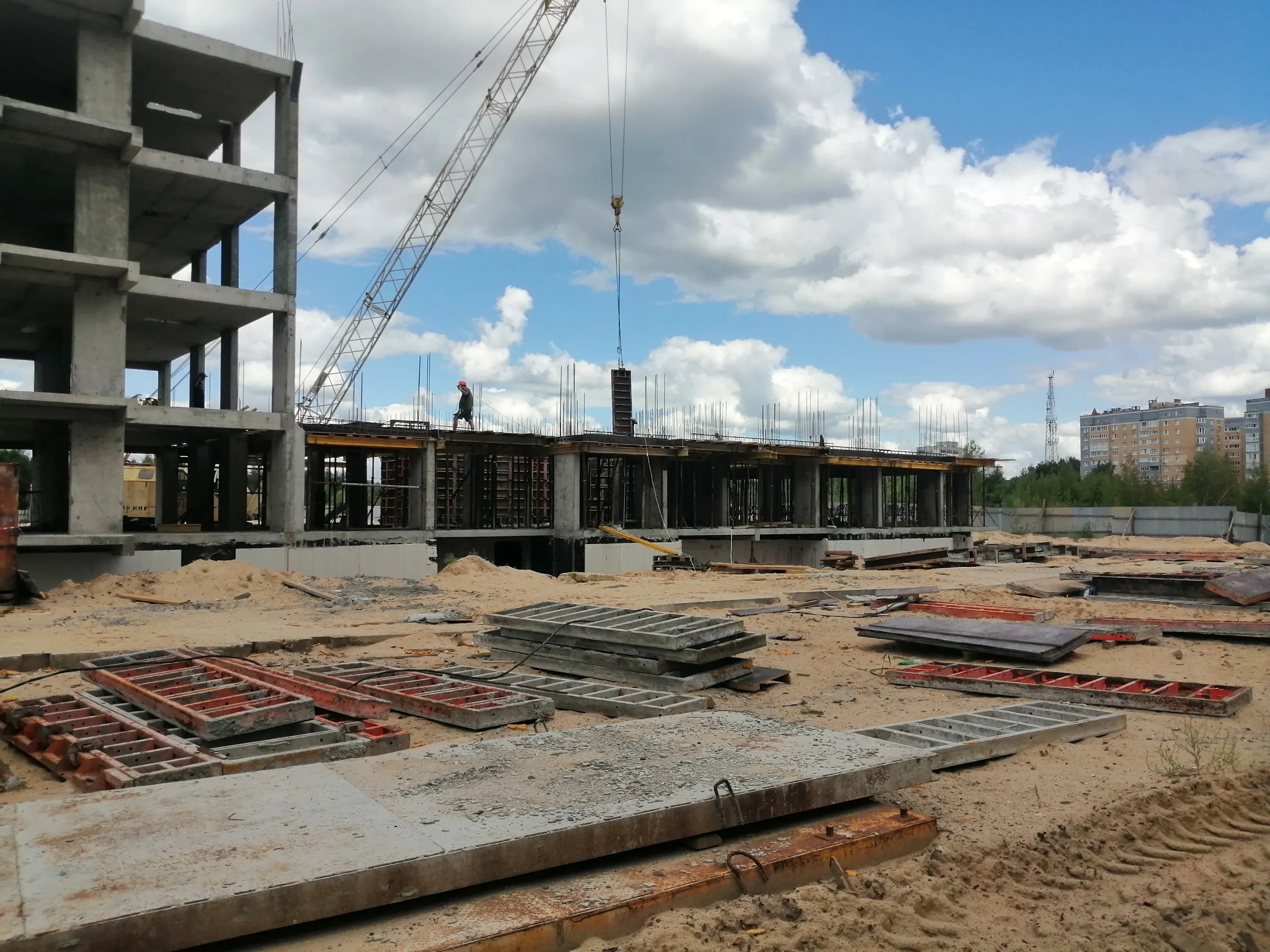 ЖК Волгоречье ход строительства