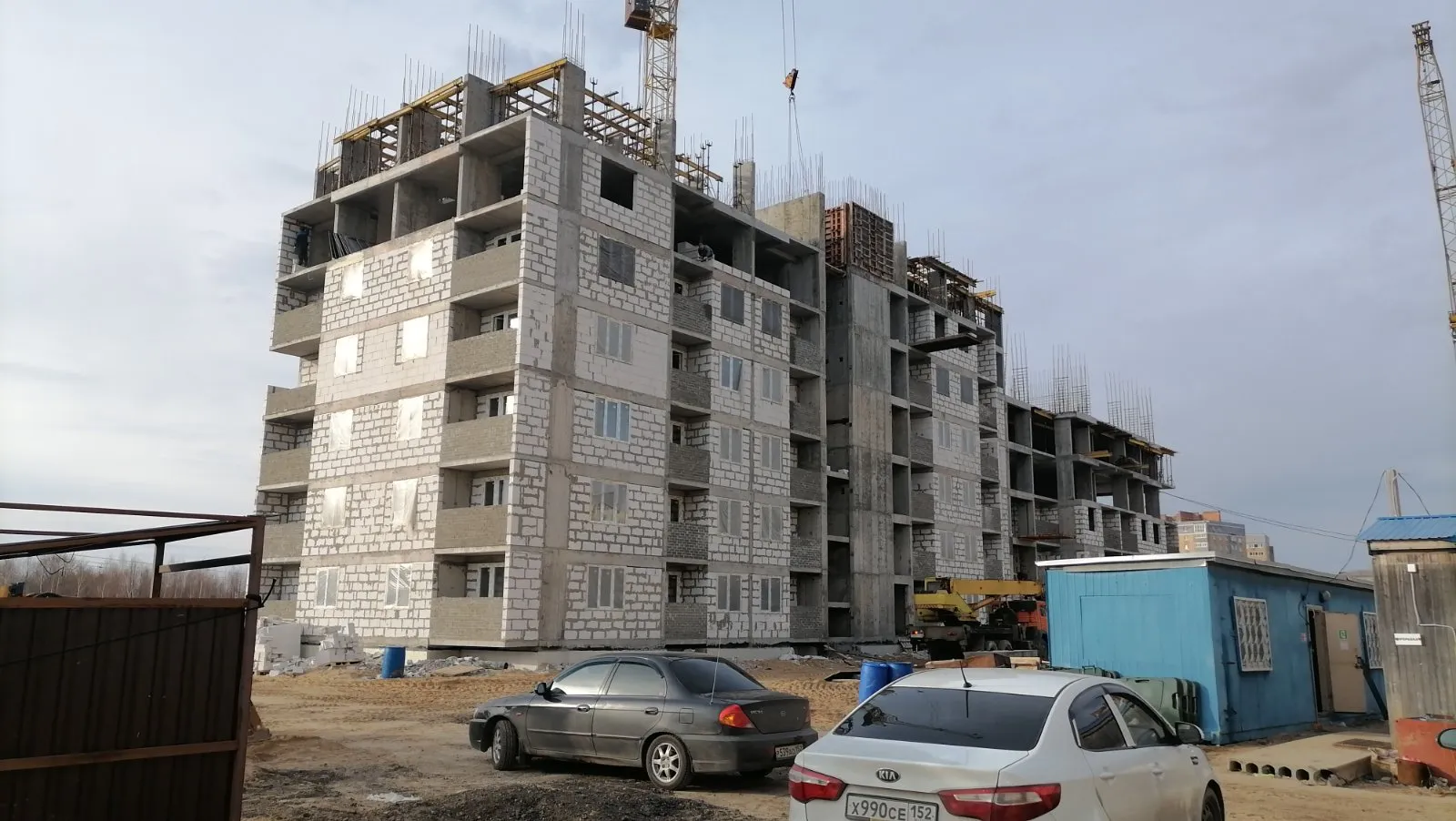 ЖК Волгоречье ход строительства