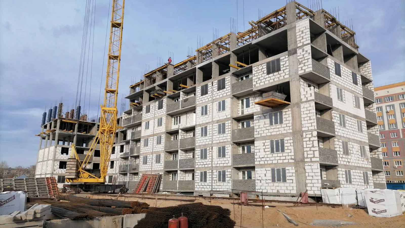 ЖК Волгоречье ход строительства