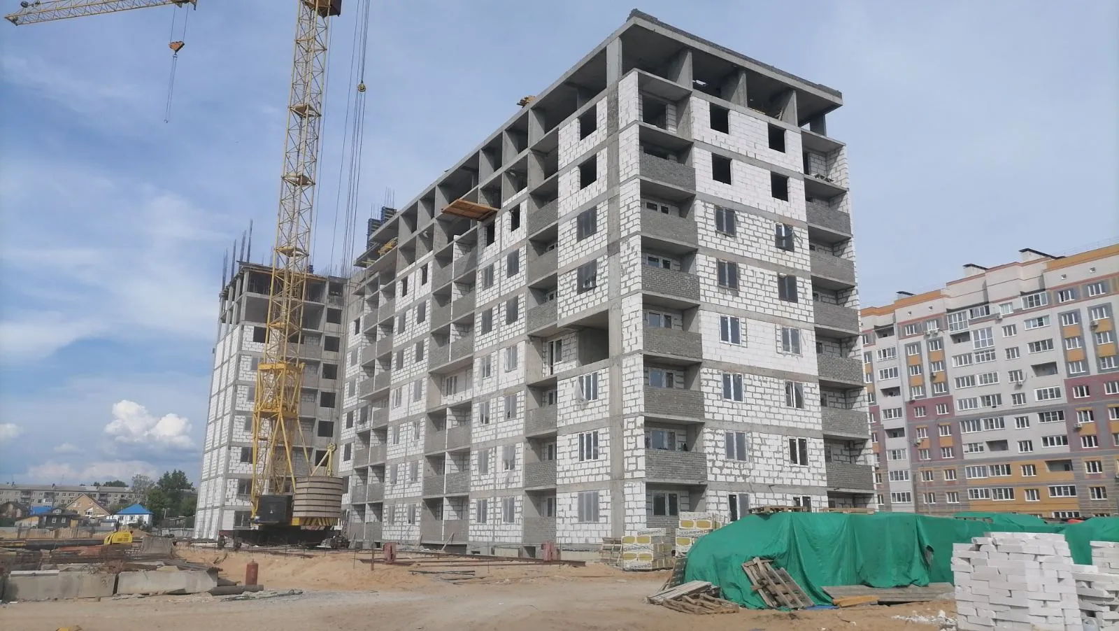 ЖК Волгоречье ход строительства