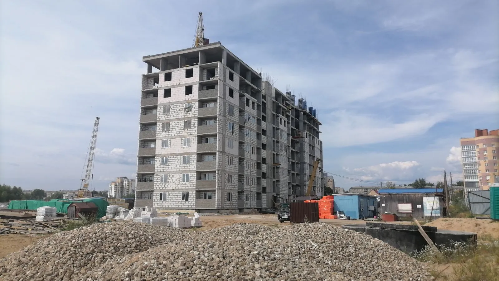 ЖК Волгоречье ход строительства