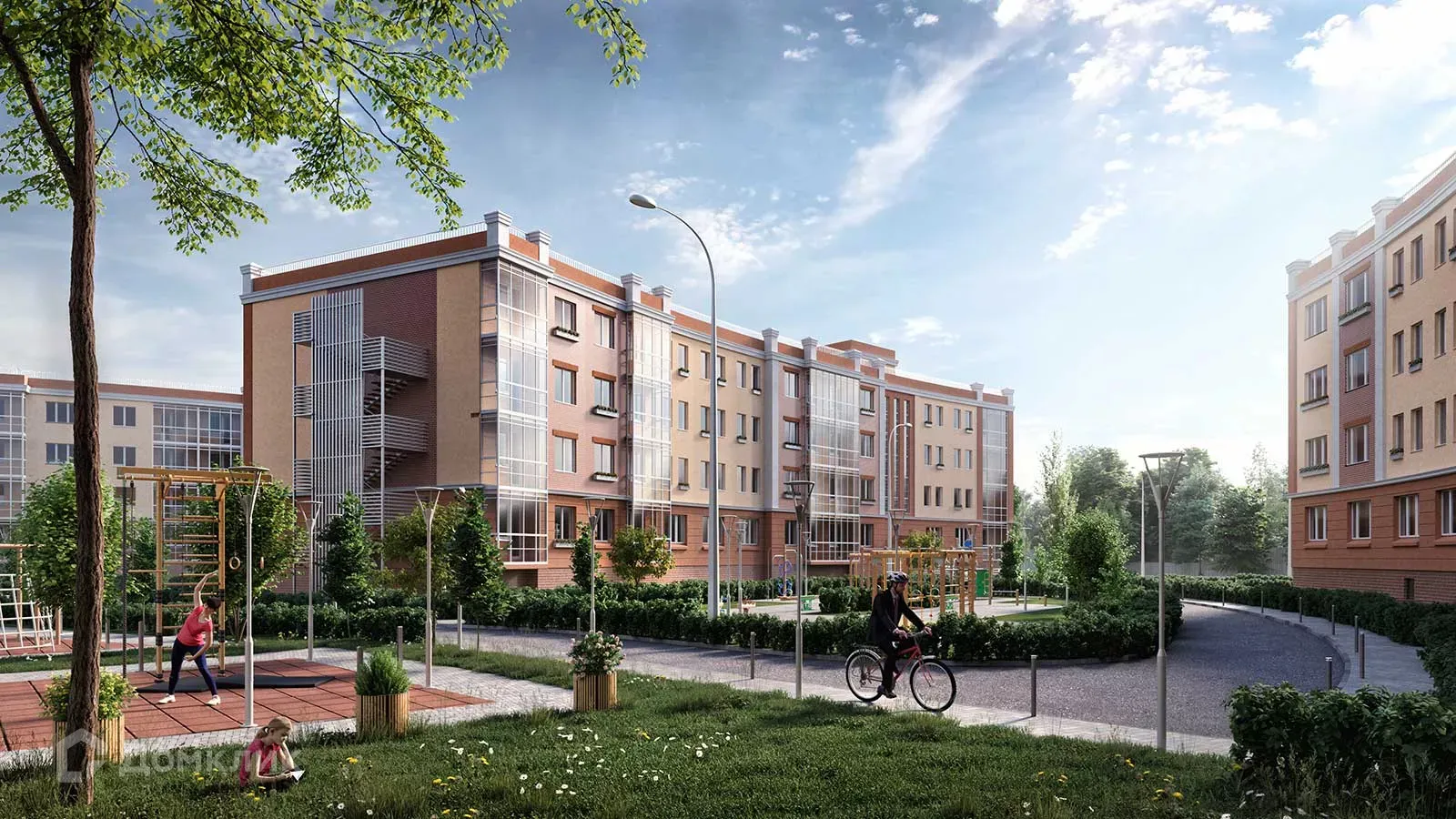 Планировка 2-комнатной квартиры 44.22 м² в ЖК ЖК Ватсон, г. Кстово — фото 1