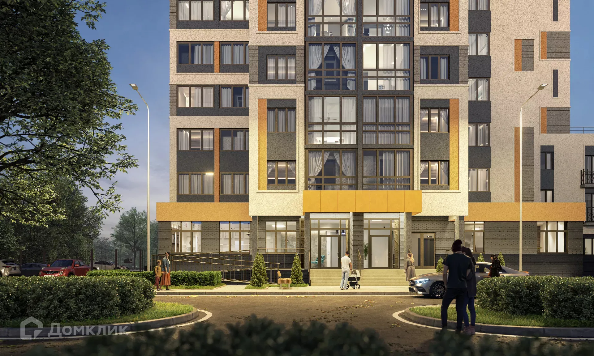 Планировка 1-комнатной квартиры 39.9 м² в ЖК ЖК "Город чемпионов. Твой", г. Кстово — фото 5