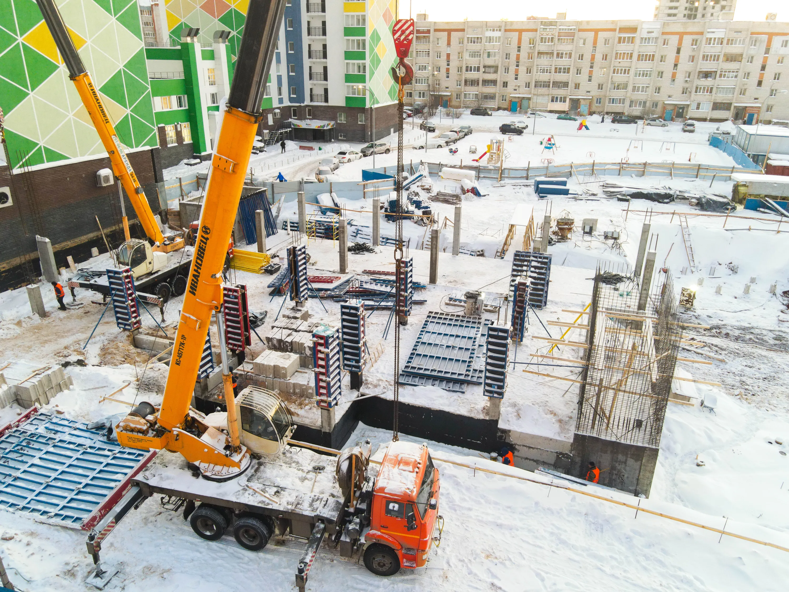 ЖК "Город чемпионов. Твой" ход строительства