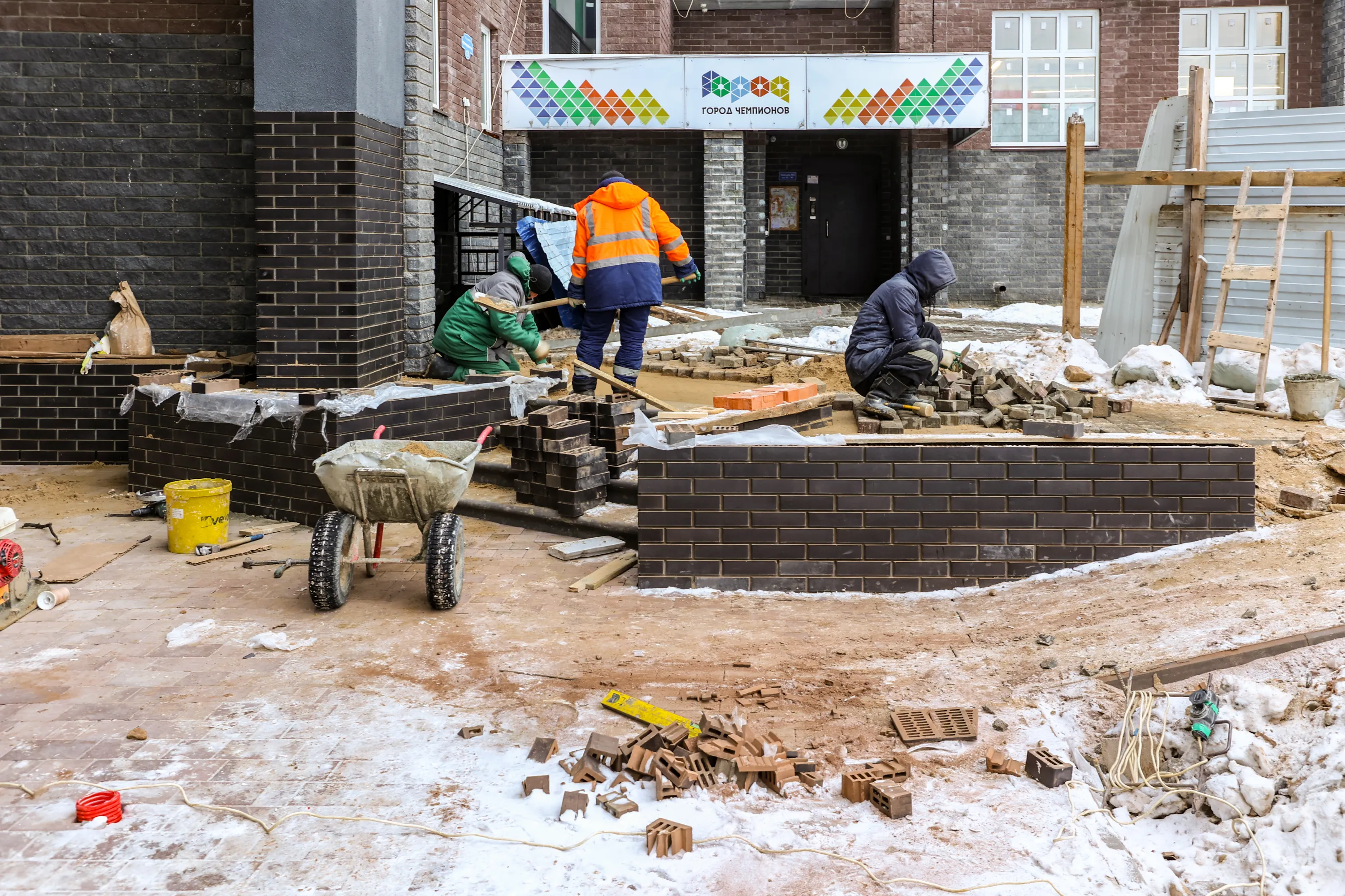 ЖК "Город чемпионов. Твой" ход строительства
