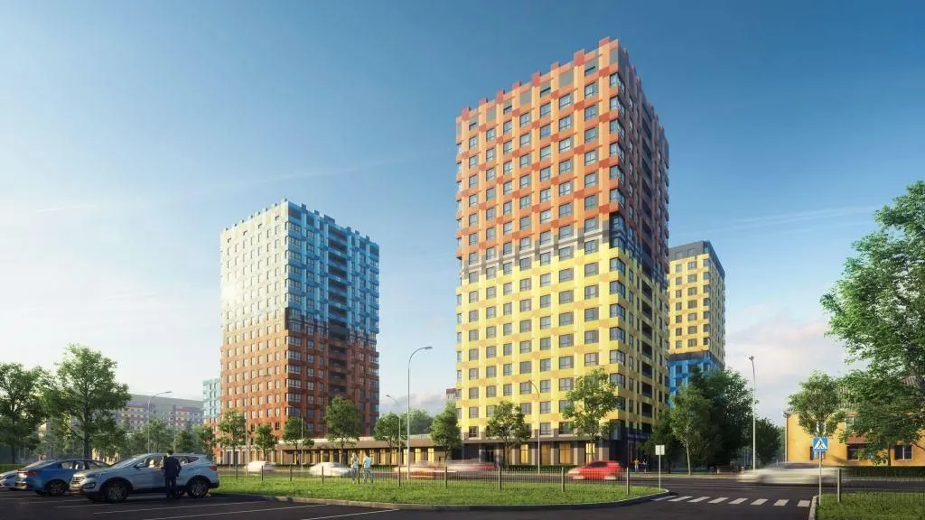 Планировка 1-комнатной квартиры 39.3 м² в ЖК ЖК "Маяковский Парк", г. Бор — фото 1