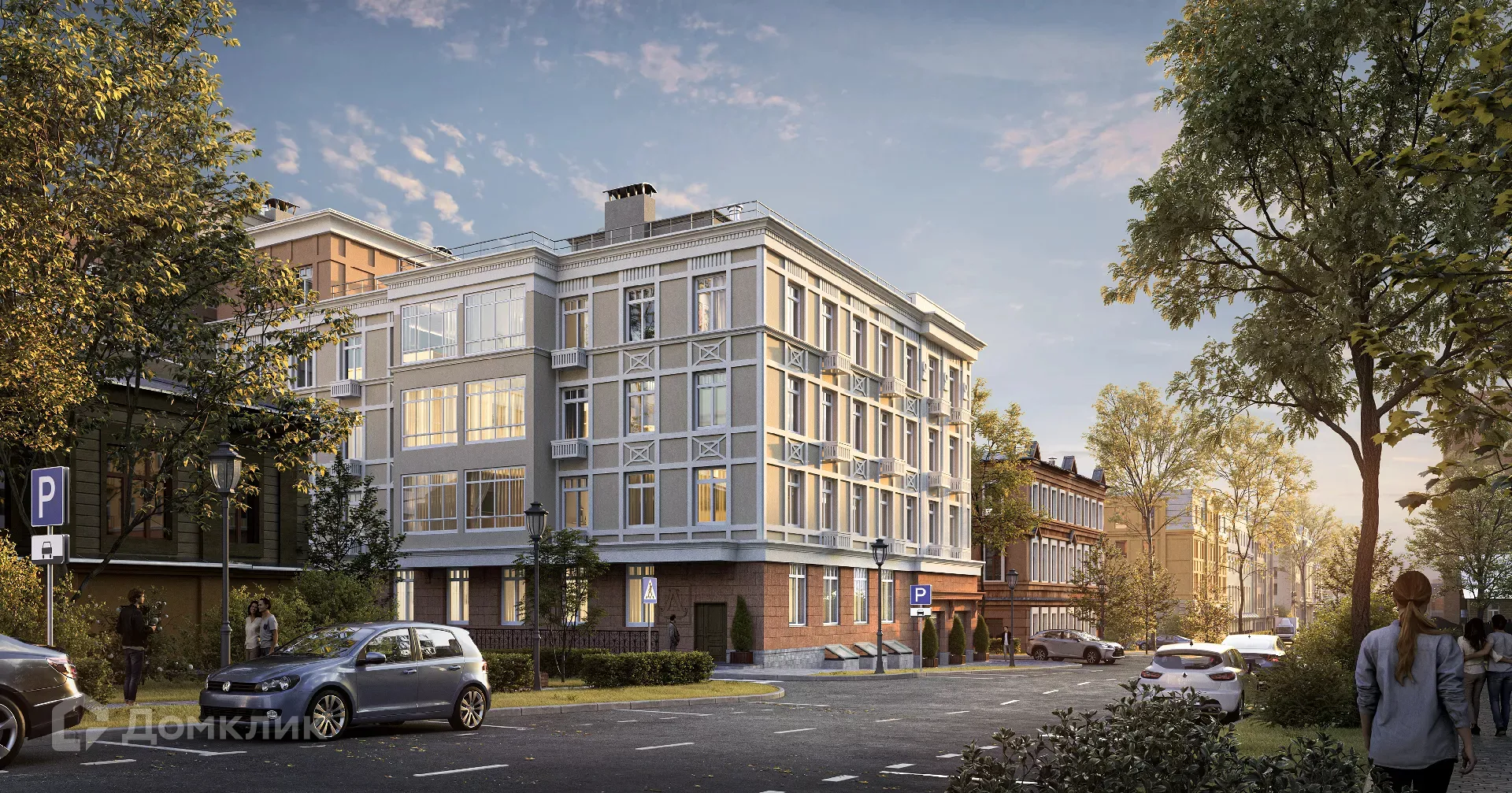 Планировка 2-комнатной квартиры 63.85 м² в ЖК ЖК Дворянский, г. Бор — фото 3