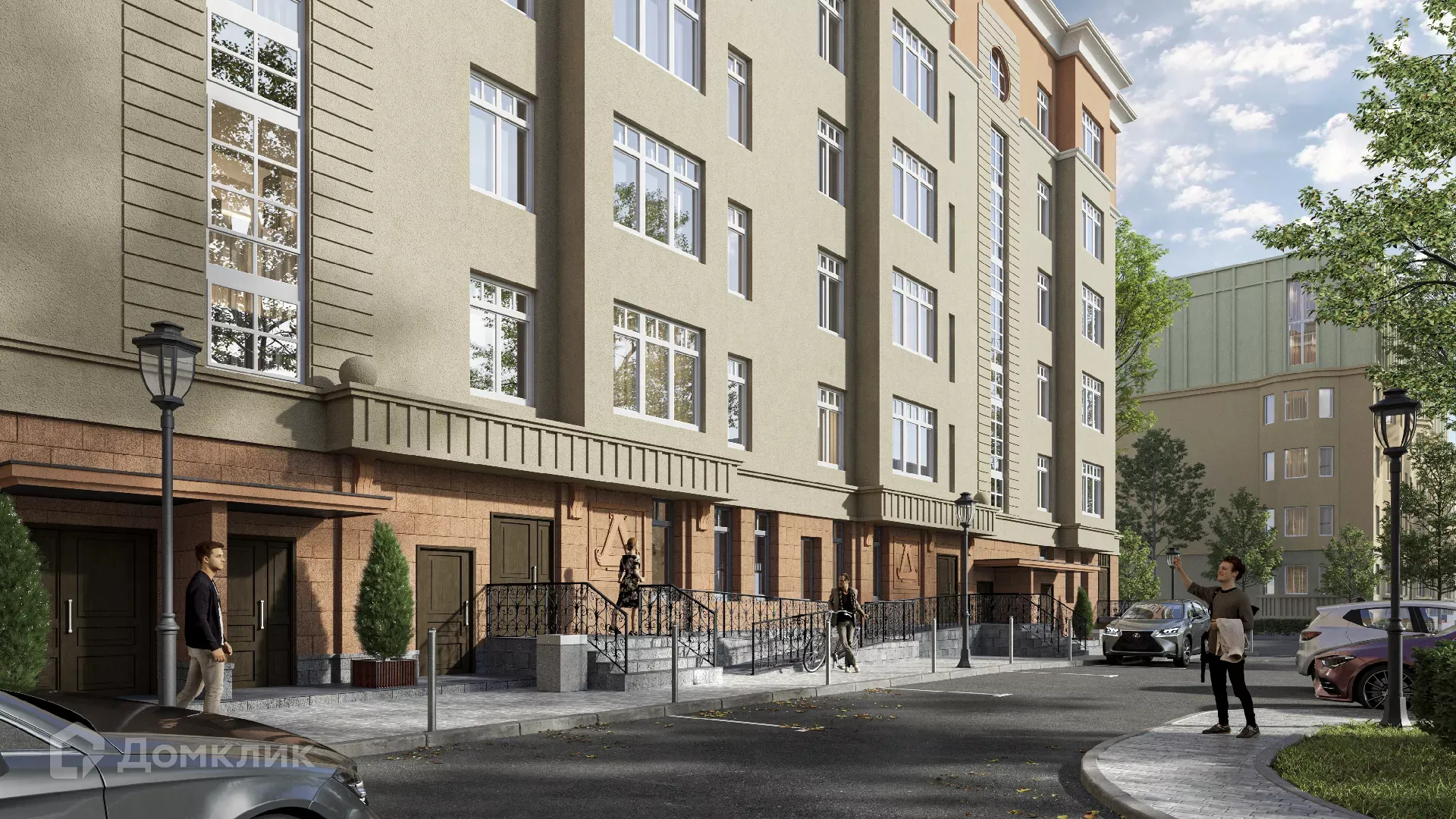 Планировка 2-комнатной квартиры 63.85 м² в ЖК ЖК Дворянский, г. Бор — фото 6