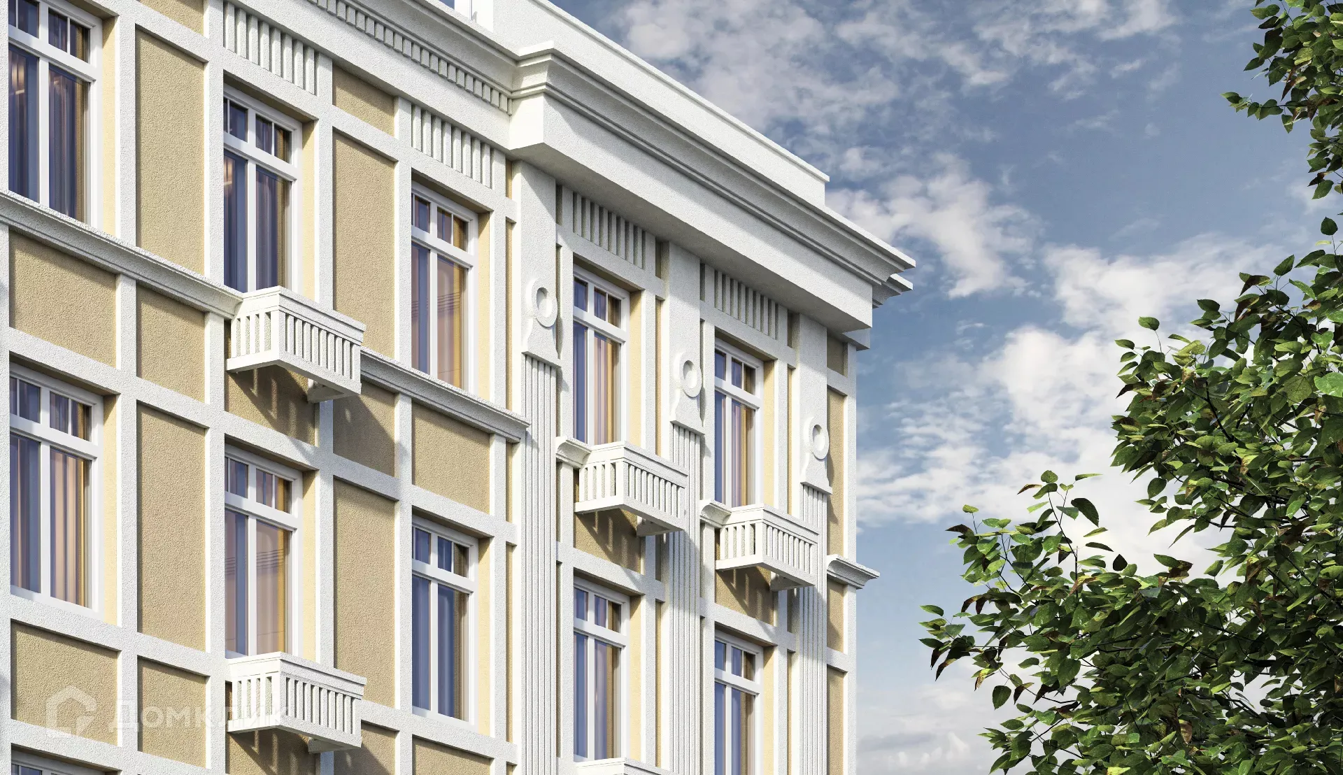 Планировка 2-комнатной квартиры 63.85 м² в ЖК ЖК Дворянский, г. Бор — фото 7