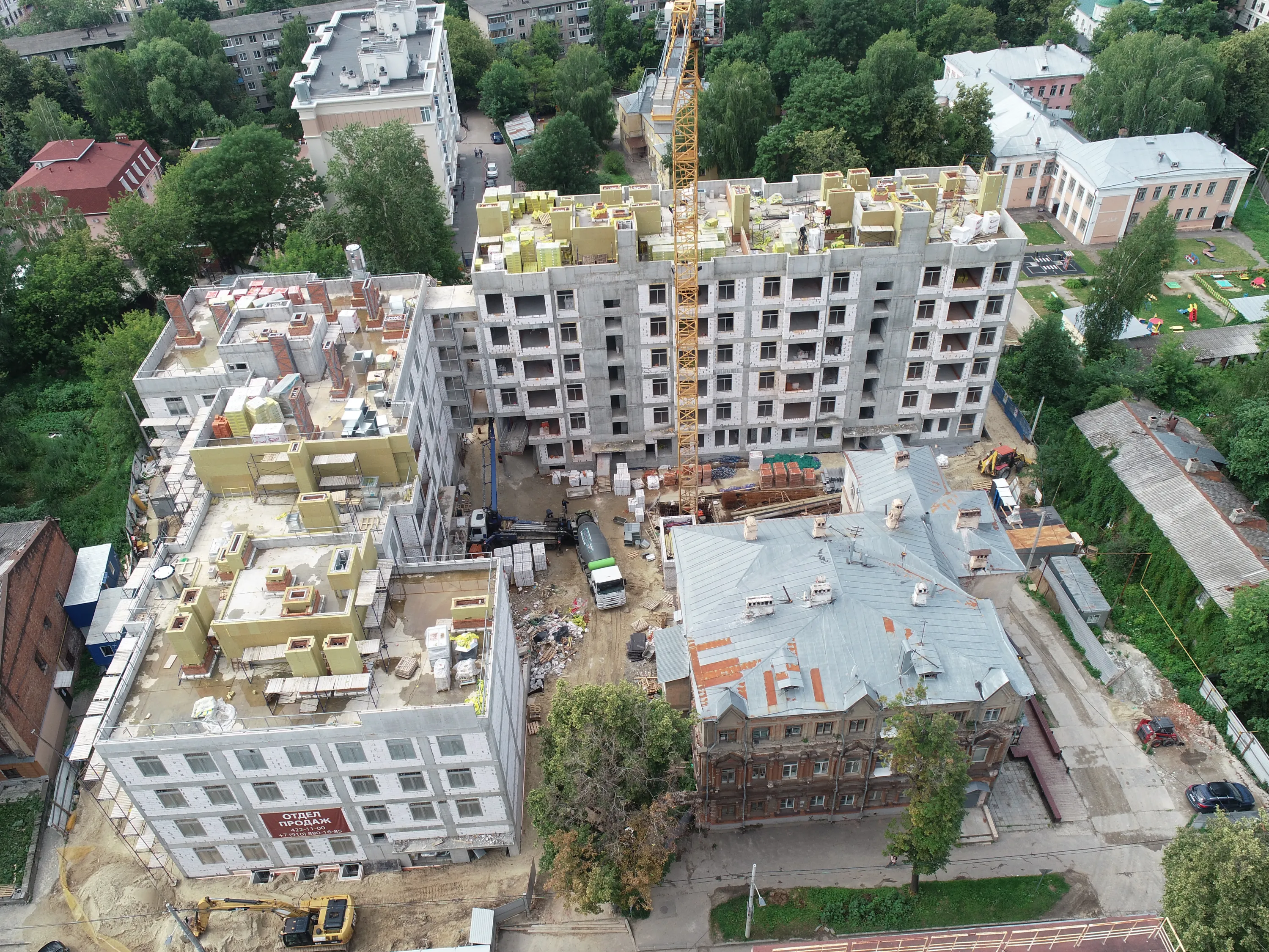 ЖК Дворянский ход строительства