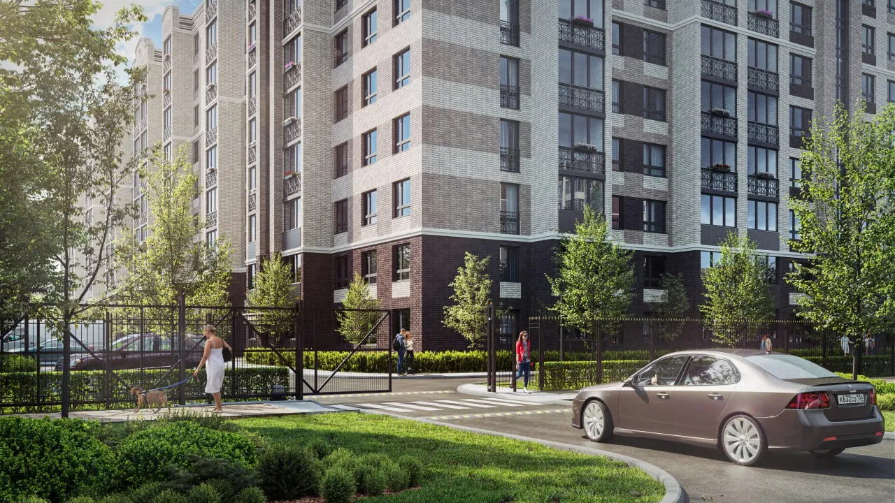 Планировка 1-комнатной квартиры 36.89 м² в ЖК ЖК Ботаника Парк, г. Выкса — фото 4