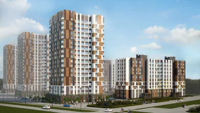 Планировка 2-комнатной квартиры 62.2 м² в ЖК ЖК Микрорайон Комсомольский, г. Дзержинск — фото 2