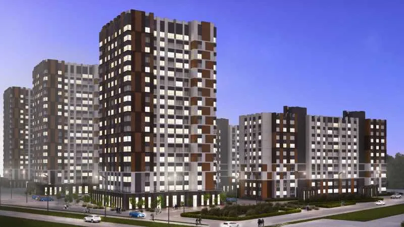 Планировка 2-комнатной квартиры 62.2 м² в ЖК ЖК Микрорайон Комсомольский, г. Дзержинск — фото 4