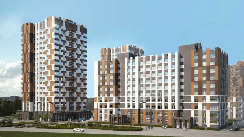 Планировка 2-комнатной квартиры 62.2 м² в ЖК ЖК Микрорайон Комсомольский, г. Дзержинск — фото 5