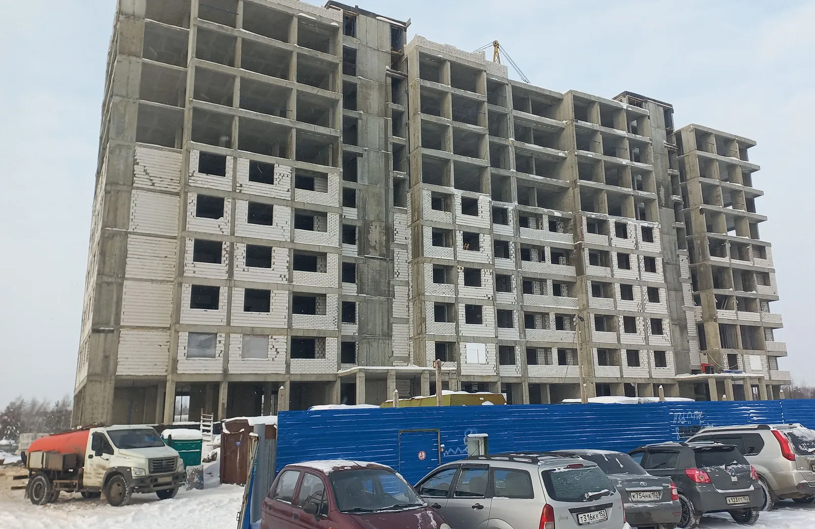 ЖК Микрорайон Комсомольский ход строительства