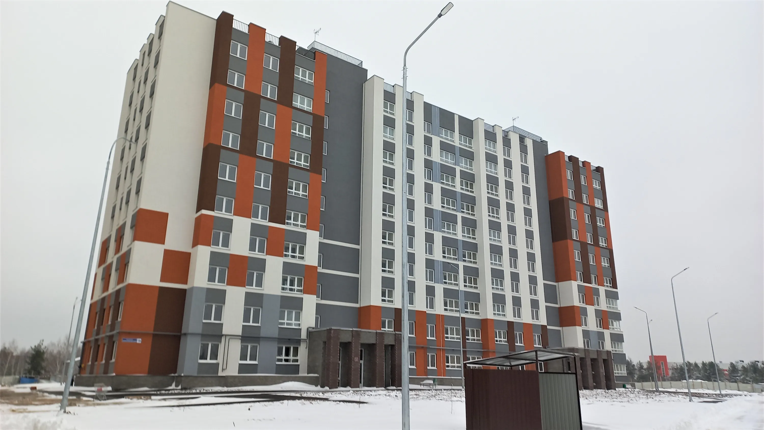 ЖК Микрорайон Комсомольский ход строительства