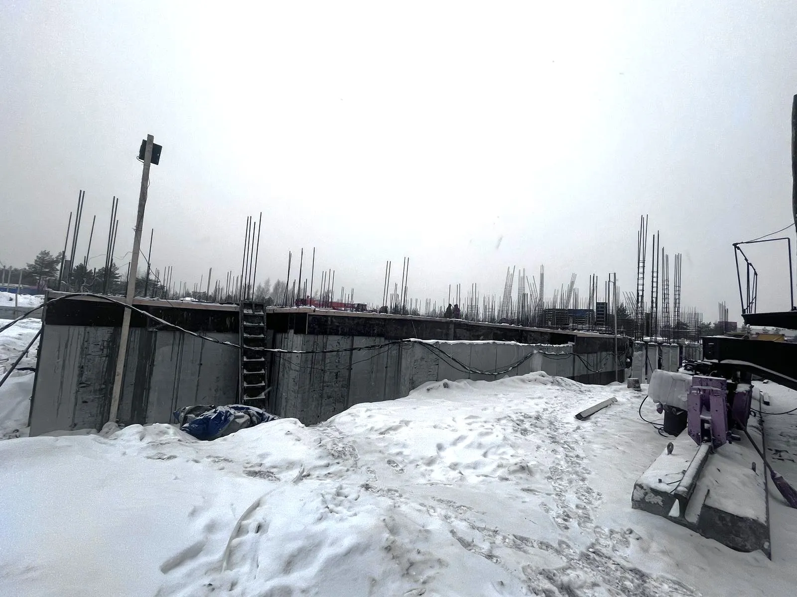 ЖК Микрорайон Комсомольский ход строительства