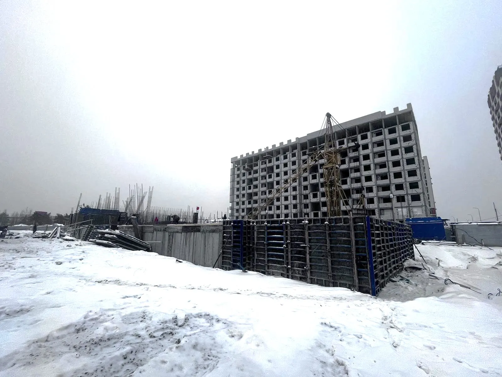 ЖК Микрорайон Комсомольский ход строительства