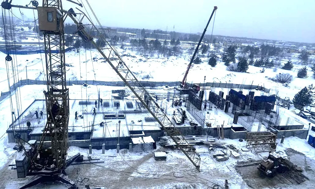 ЖК Микрорайон Комсомольский ход строительства