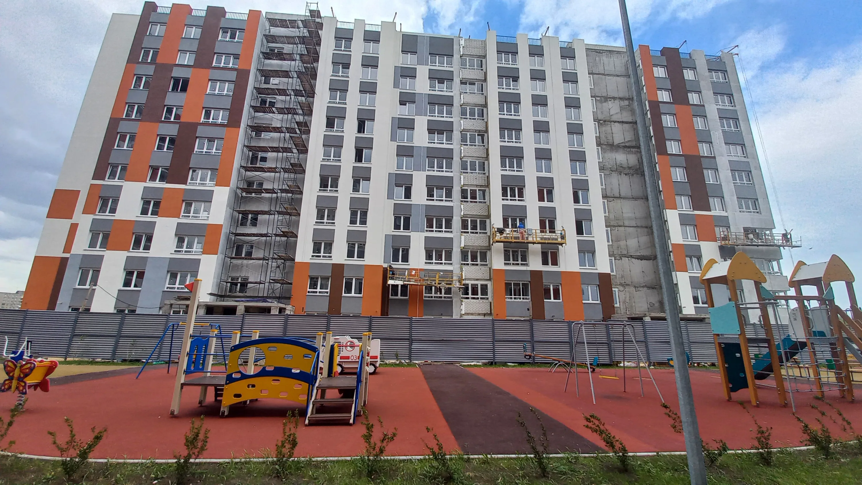 ЖК Микрорайон Комсомольский ход строительства