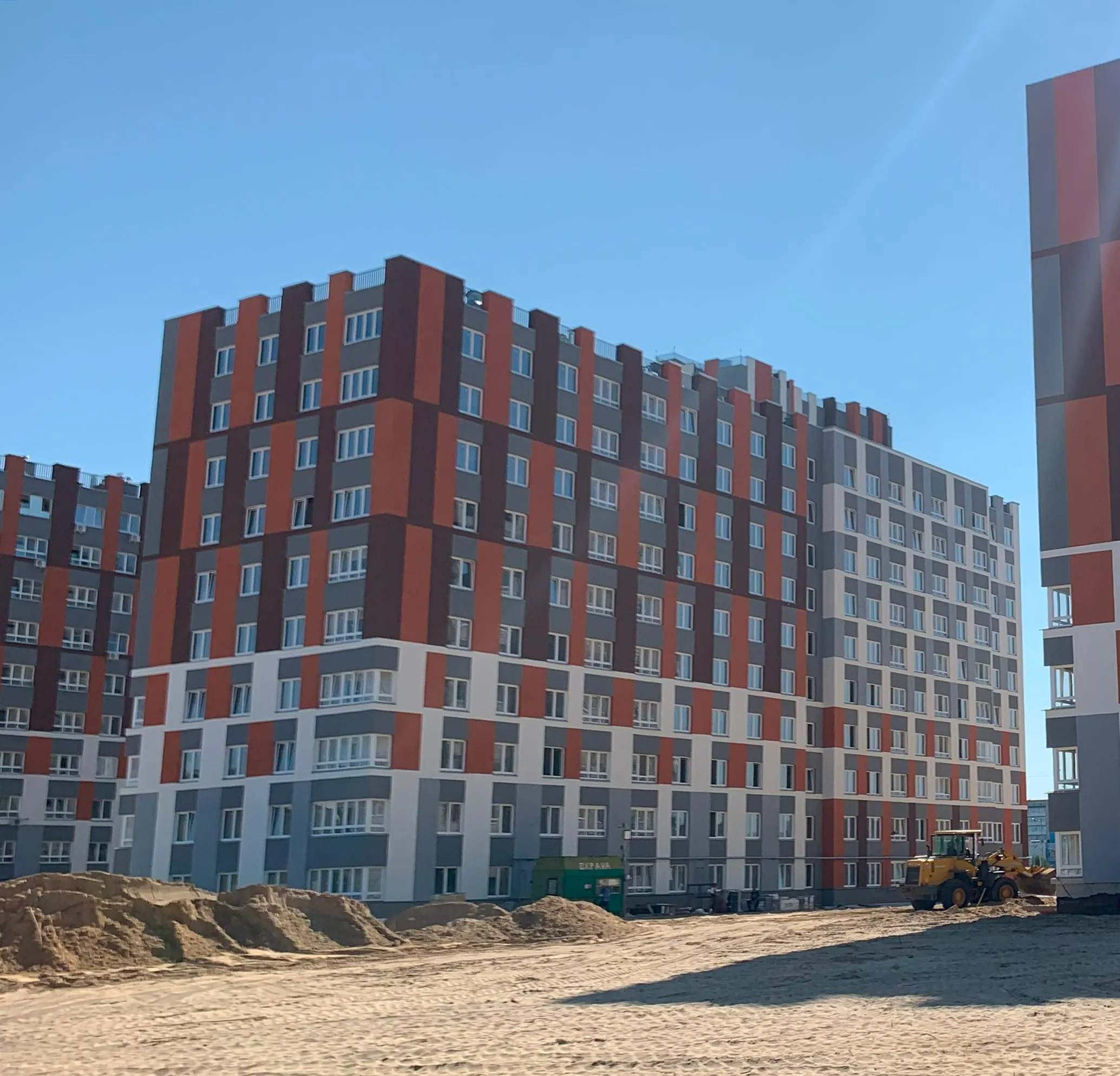 ЖК Микрорайон Комсомольский ход строительства