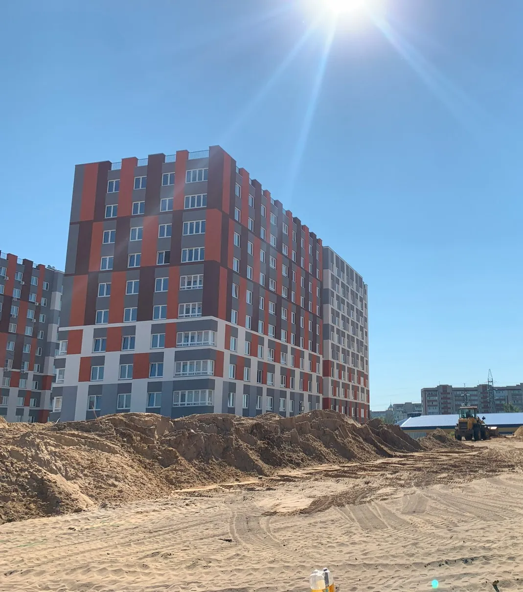 ЖК Микрорайон Комсомольский ход строительства