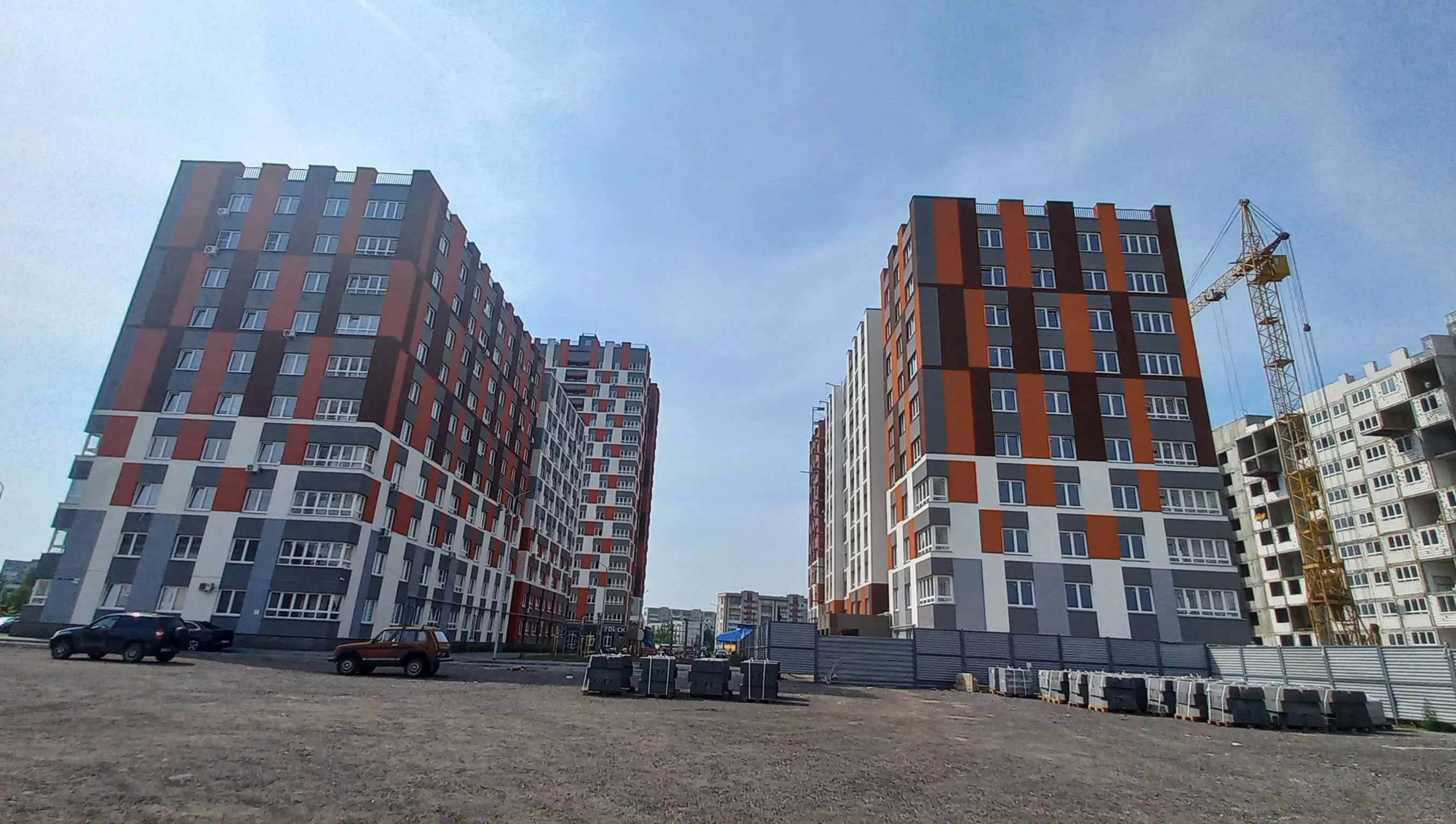 ЖК Микрорайон Комсомольский ход строительства