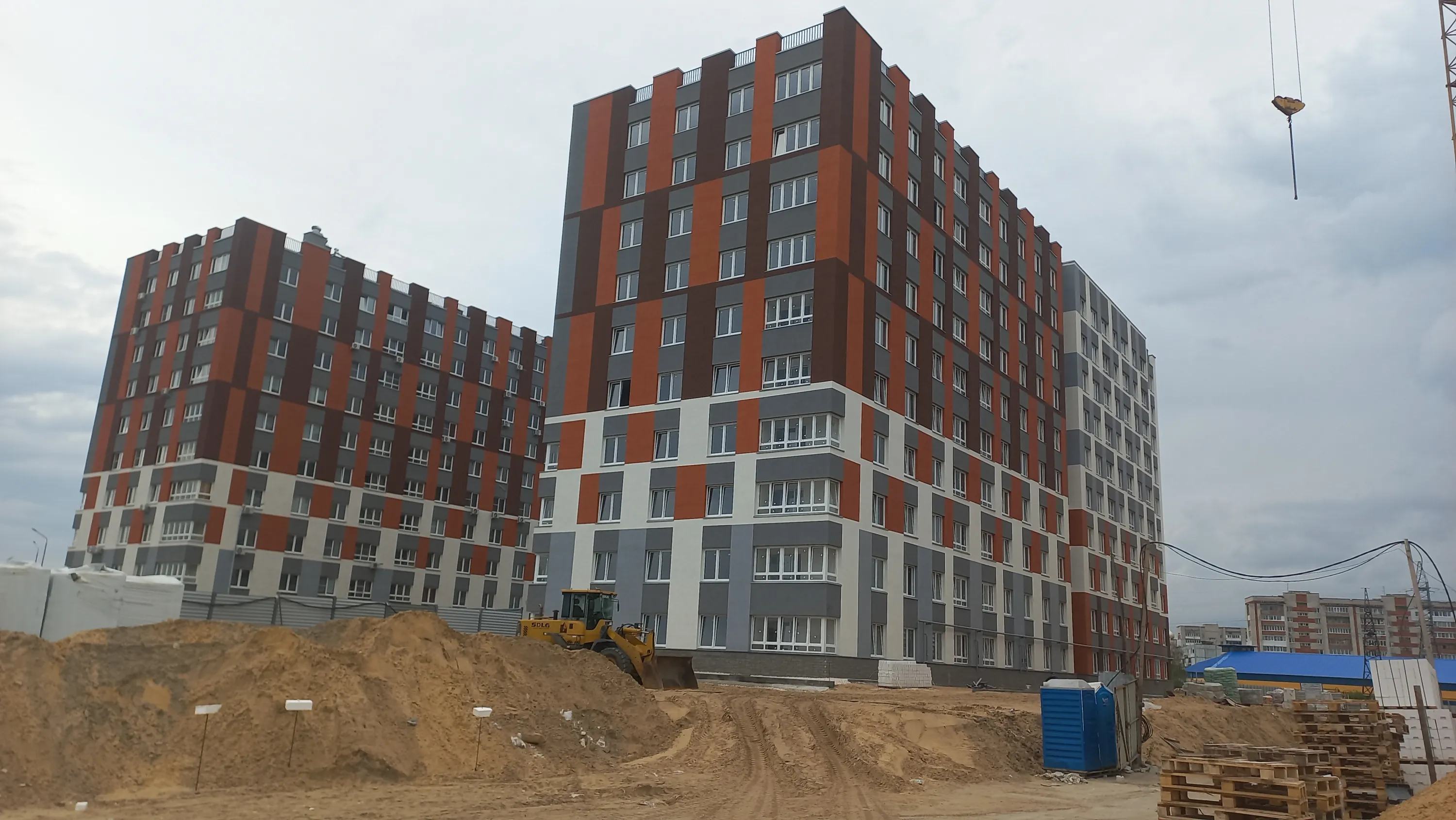 ЖК Микрорайон Комсомольский ход строительства
