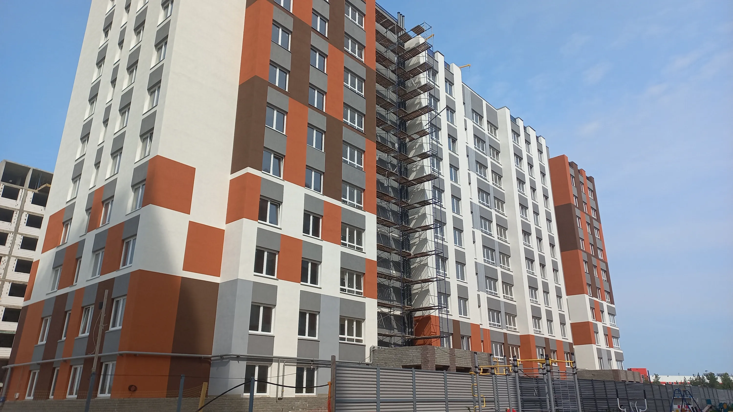 ЖК Микрорайон Комсомольский ход строительства