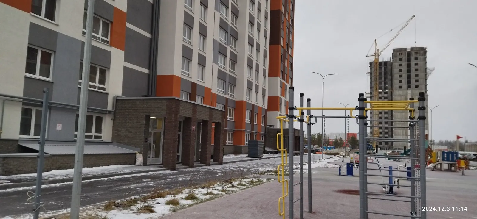 ЖК Микрорайон Комсомольский ход строительства