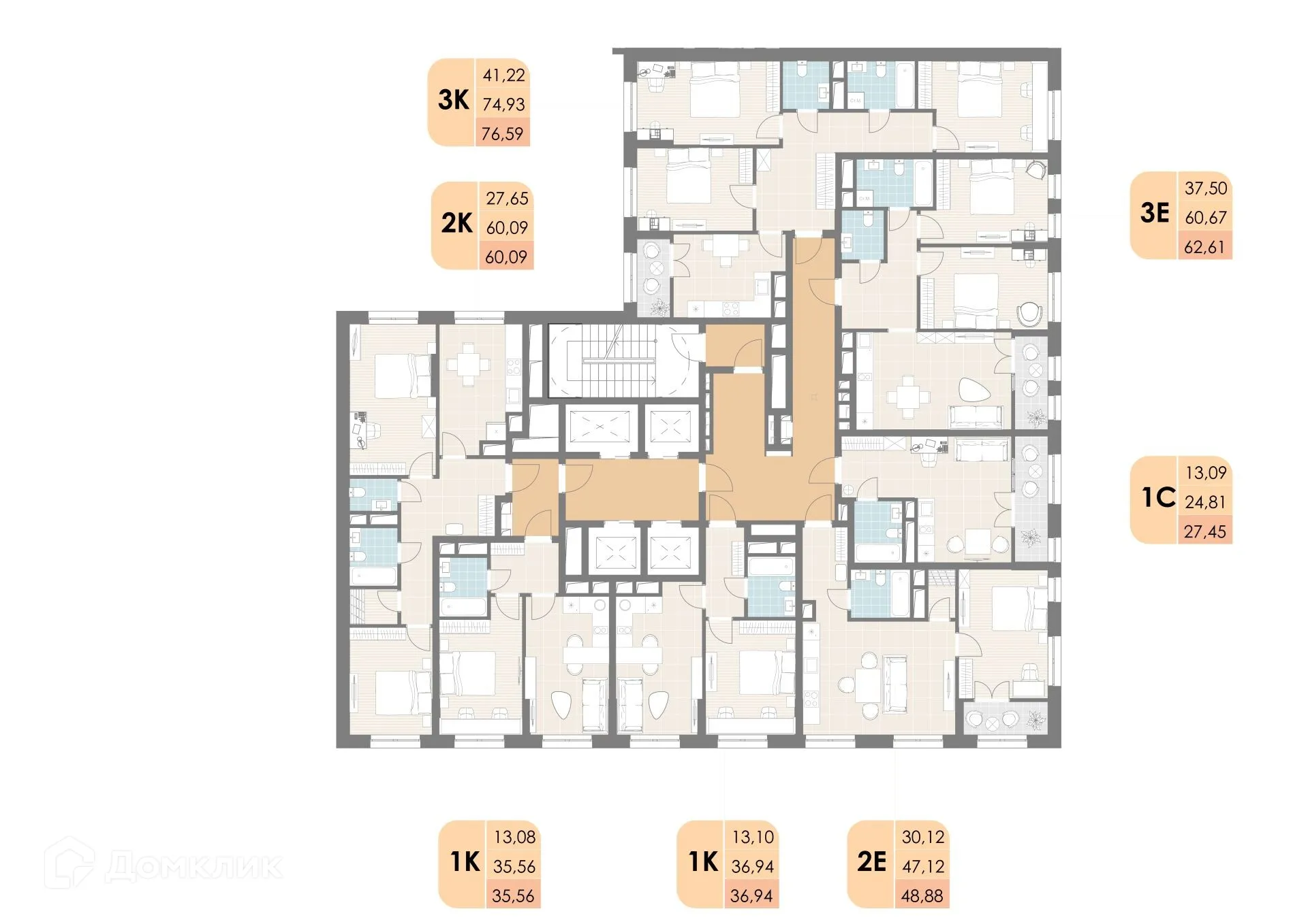 Фото квартиры в ЖК Дюна