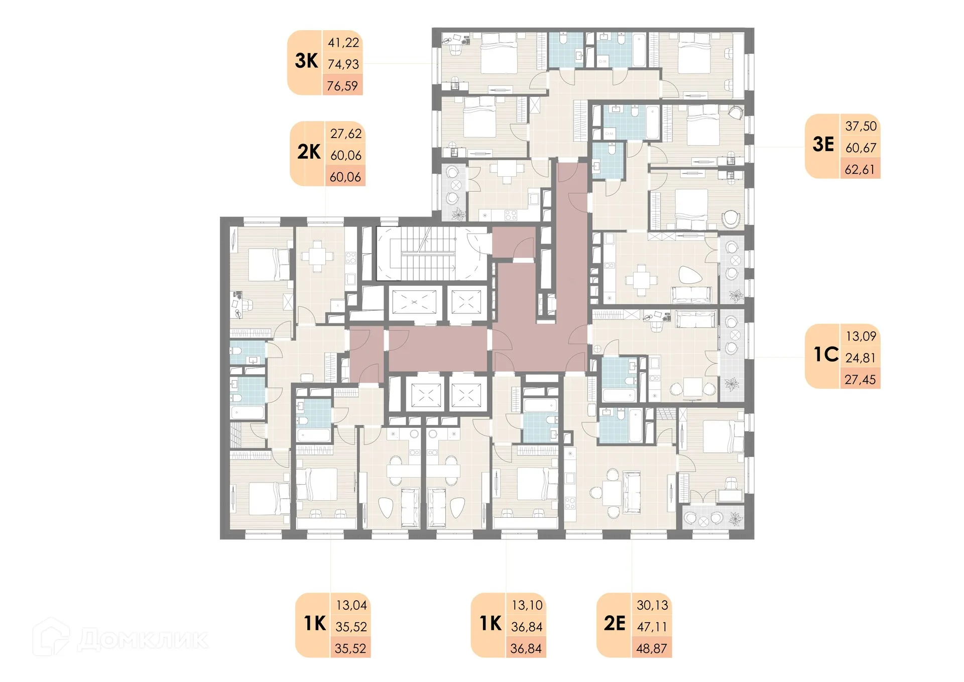 Фото квартиры в ЖК Дюна