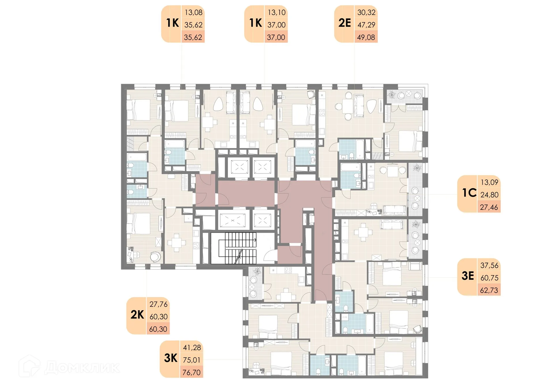 Фото квартиры в ЖК Дюна