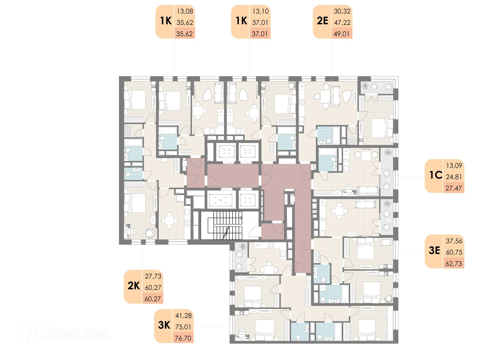 Фото квартиры в ЖК Дюна