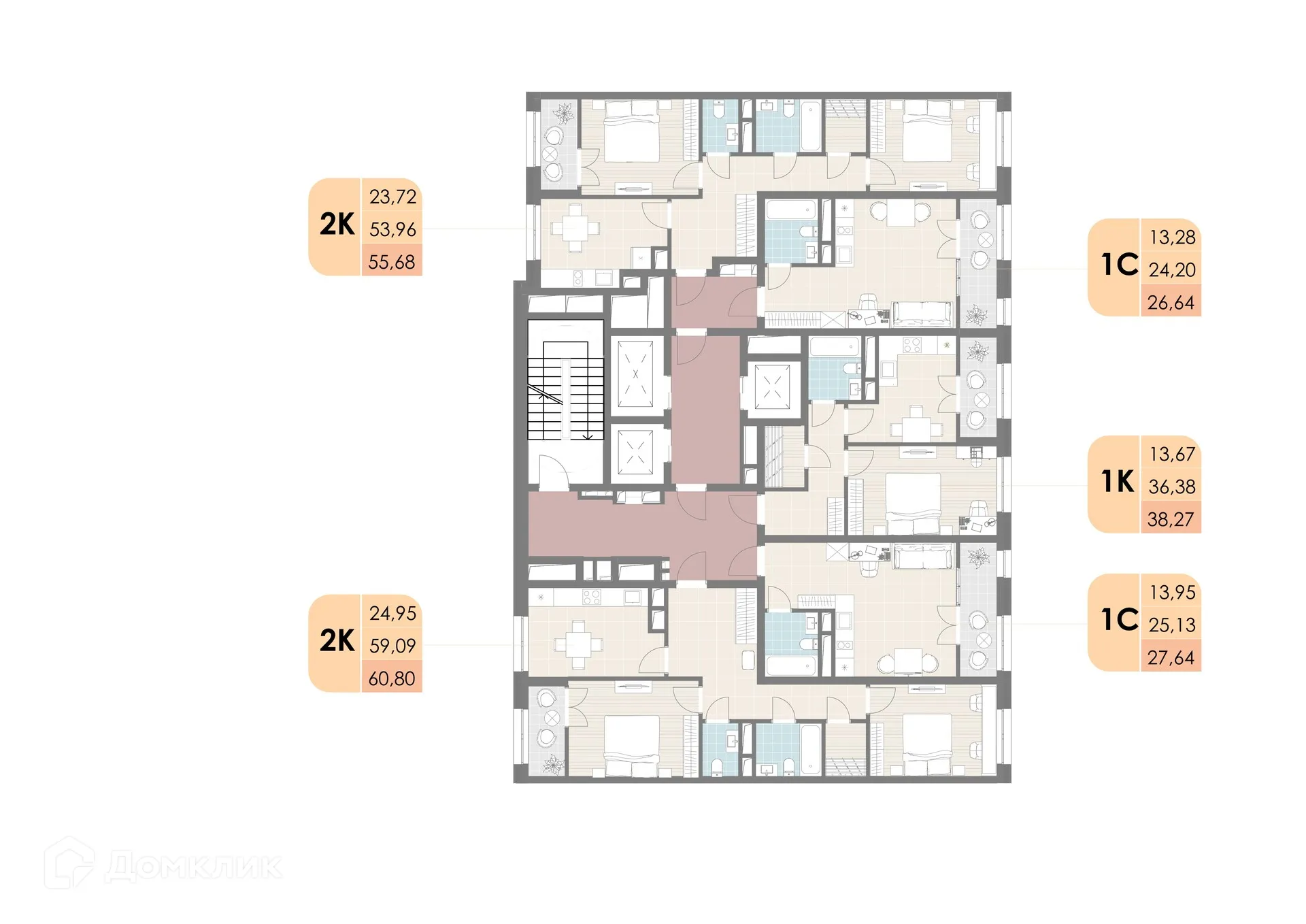 Фото квартиры в ЖК Дюна