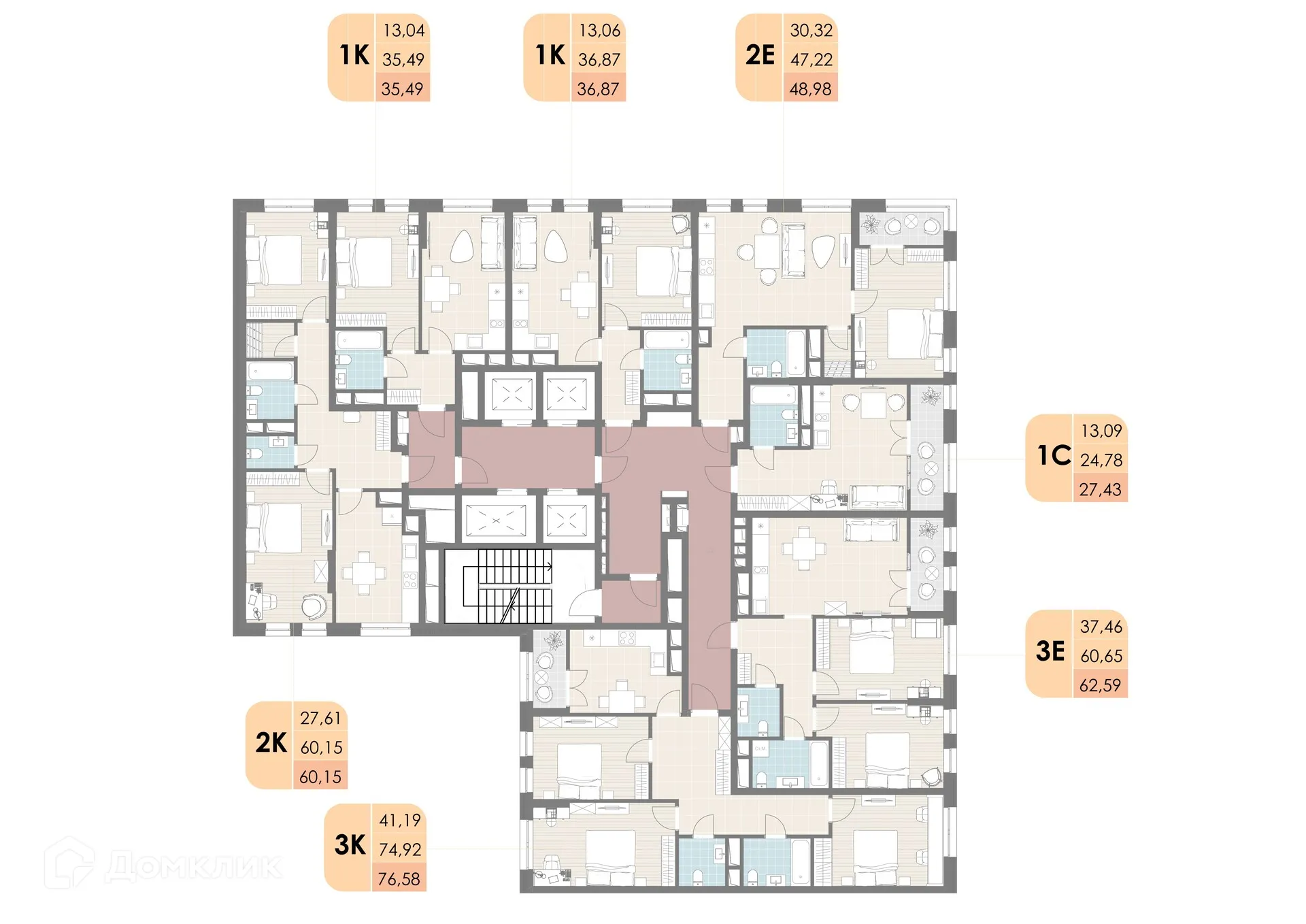 Фото квартиры в ЖК Дюна