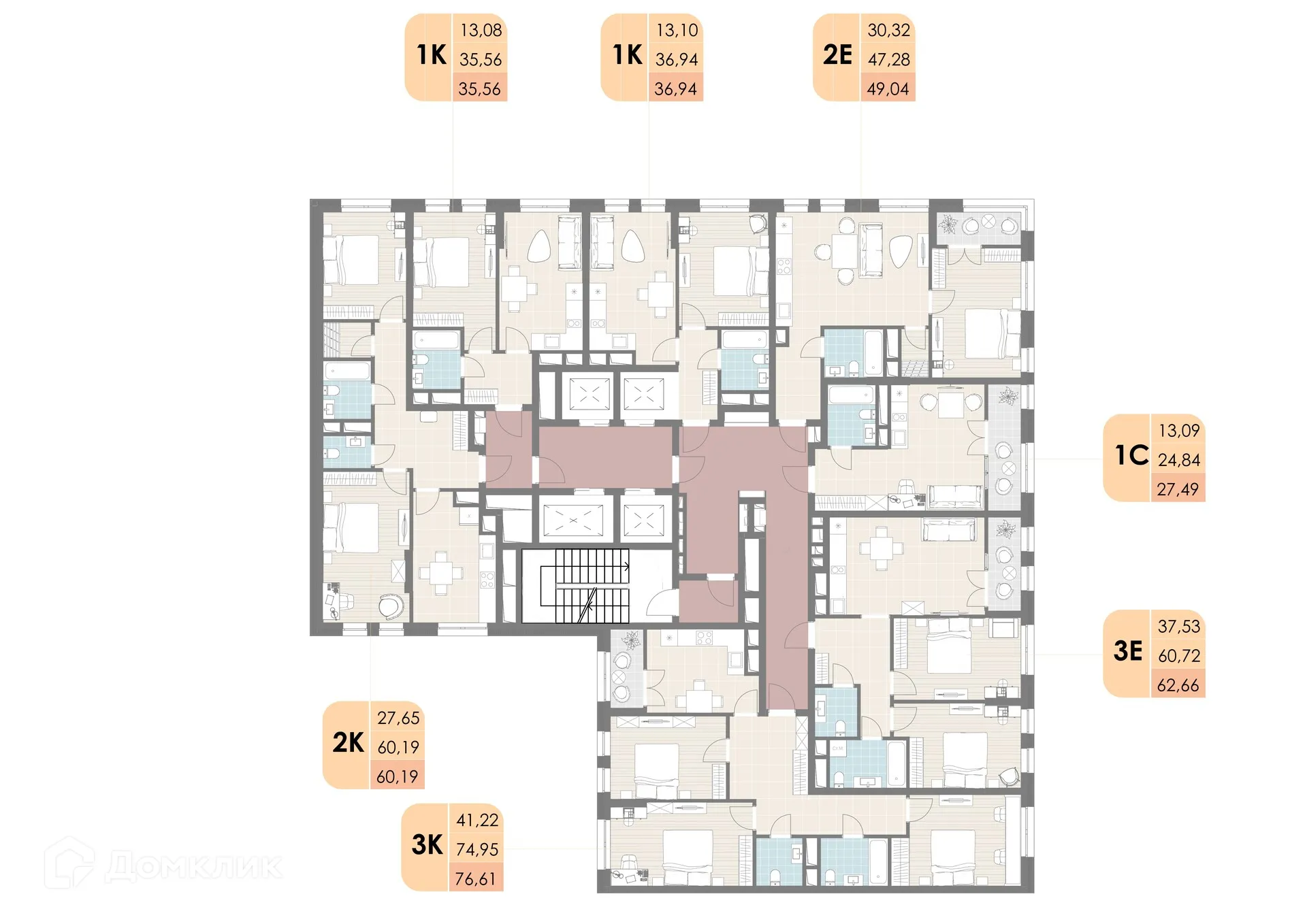 Фото квартиры в ЖК Дюна