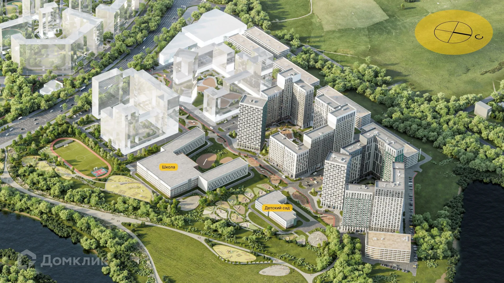 Фото квартиры в ЖК Белый Grad (Белый Град)