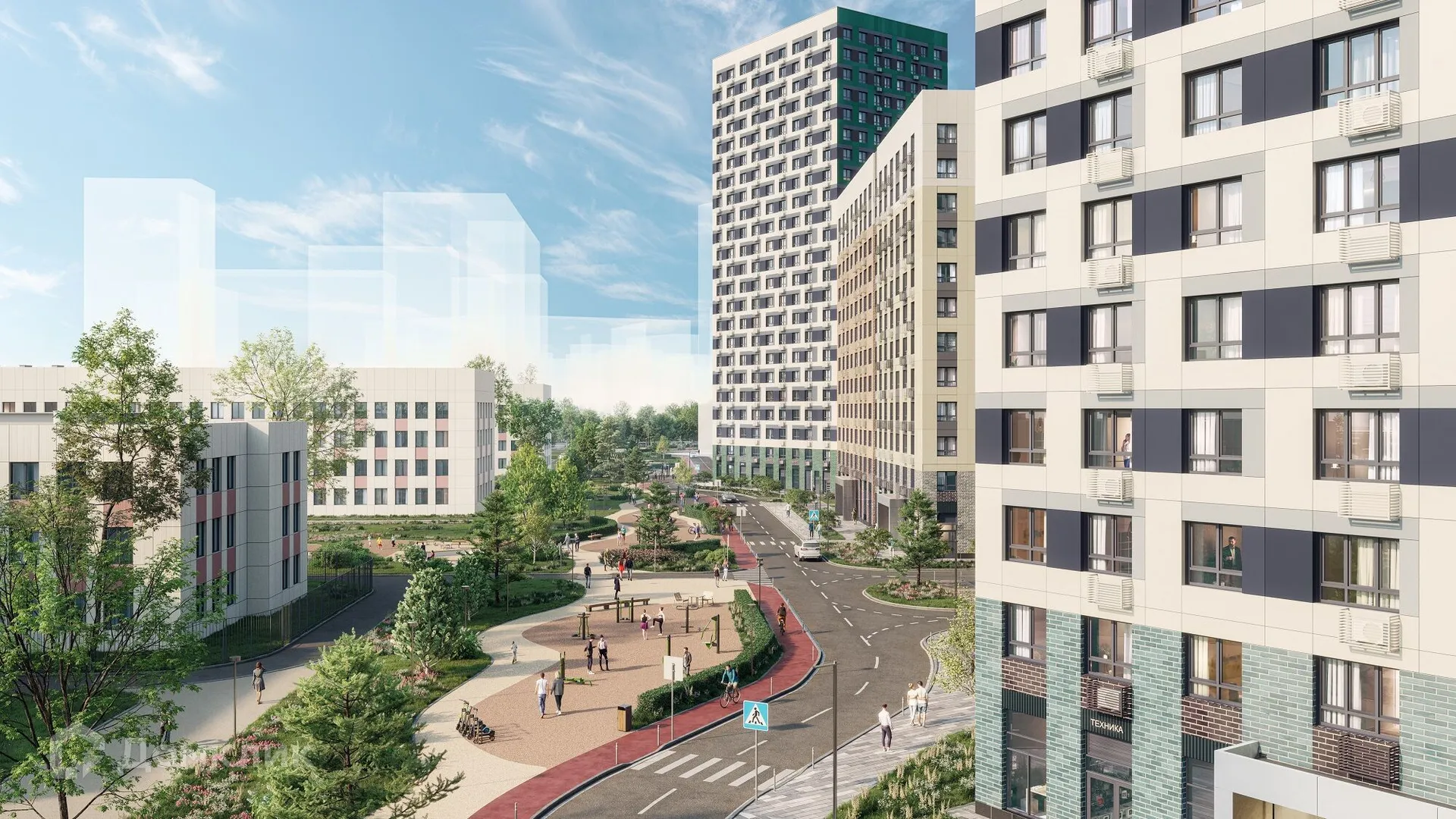 Фото квартиры в ЖК Белый Grad (Белый Град)