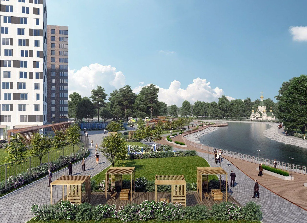 Фото квартиры в ЖК Белый Grad (Белый Град)