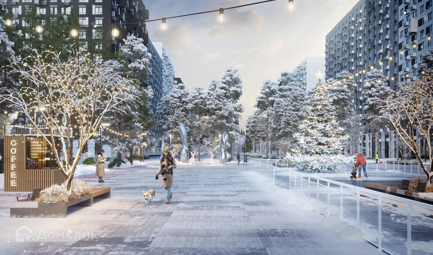 Фото квартиры в ЖК Мытищи Парк